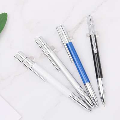 Best selling Factory directly cheap stationary for advertising custom color metal ball pen for promotion