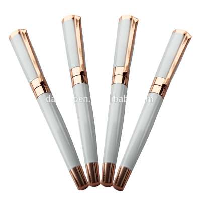 Wholesale customized rose gold metal roller advertising pens