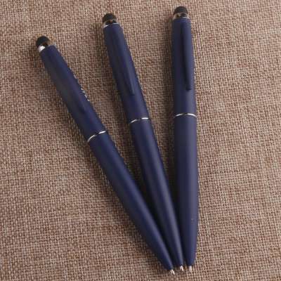 Metal touch screen pen with ball point stylus pen with ball pen