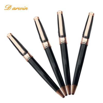 New style metal ballpoint pens rose gold twist promotional ballpoint pen best gift