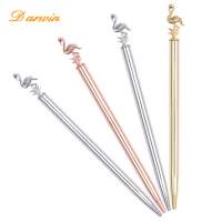 2019 New Design  Bird Metal pen gold twist pen