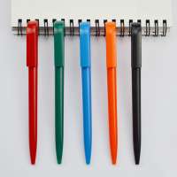 Promotional Simple allwrite twist ball point pen with plastic clip