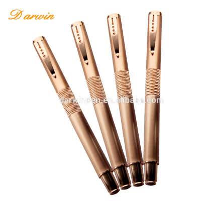 Metal luxury gold plating pen rose art pens rose gold pen